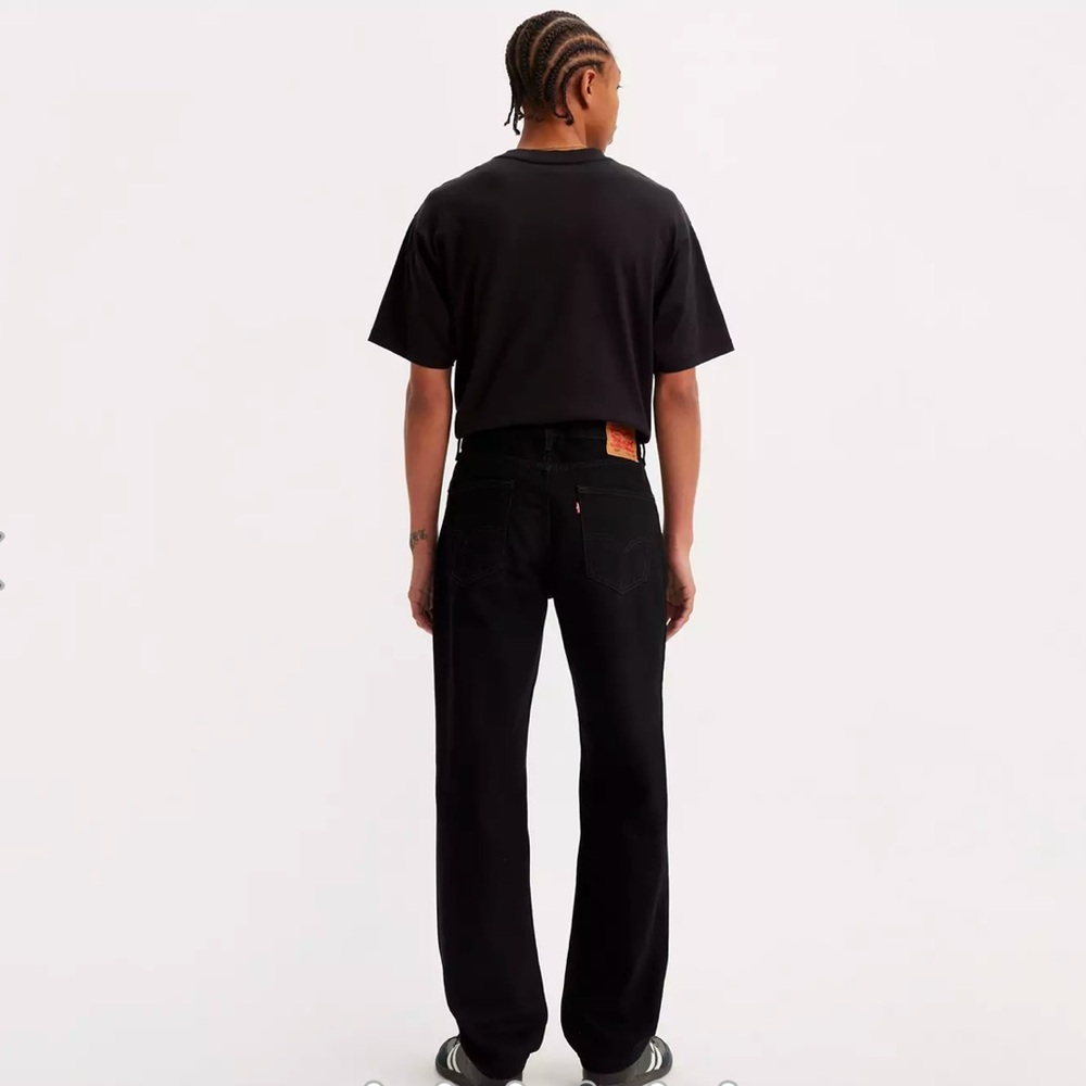 NWT Levi’s 550™ Black Relaxed Fit Mens Jeans Size 44X32 - Picture 2 of 9